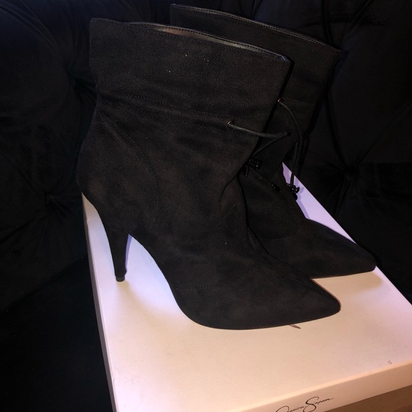 Black Jessica Simpson booties - Picture 2 of 13